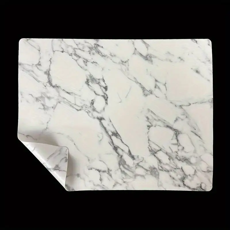1pc Marble Pattern Nail Art Table Mat Nail Hand Rest Pad for Armrest Pad Soft Microfiber Faux Leather Mat nail art table mat nail arm rest nail hand rest