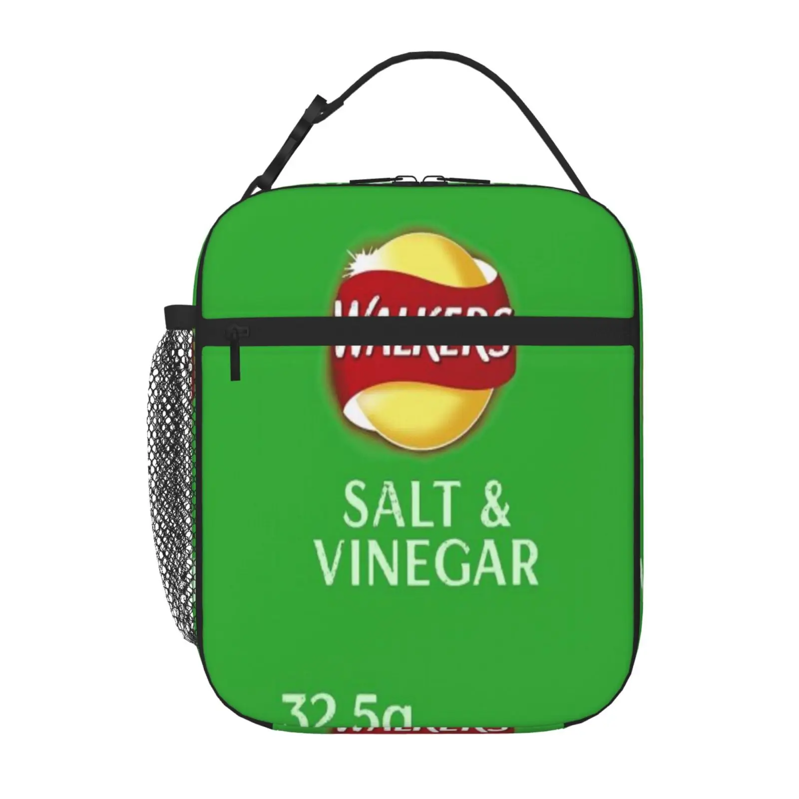 Walkers Salt & Vinegar Crisps Design 2 School Lunch Bag Anime Lunch Bag