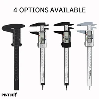 1PC plastique vernier étrier affichage numérique étrier Mini texte jouer étrier étudiant vernier règle 0 à 150mm outil de mesure 1