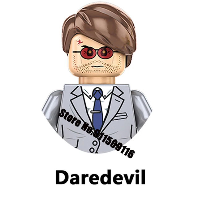 Brand DISNEY Green Goblin Mysterio Doctor Octopus Building Blocks Doctor Strange Sandman Electro Action Figure Kid Toy Bricks M-KF1651