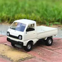 1:16 Wpl D12 Remote Control Electric Toys Rc Car Wuling Hongguang Simulation Drift Climbing Truck Led Light Cargo For Kids Gift 2