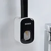 Automatic Toothpaste Dispenser Dust-proof Toothbrush Holder Wall Mount Stand Bathroom Accessories Set Toothpaste Squeezer 5