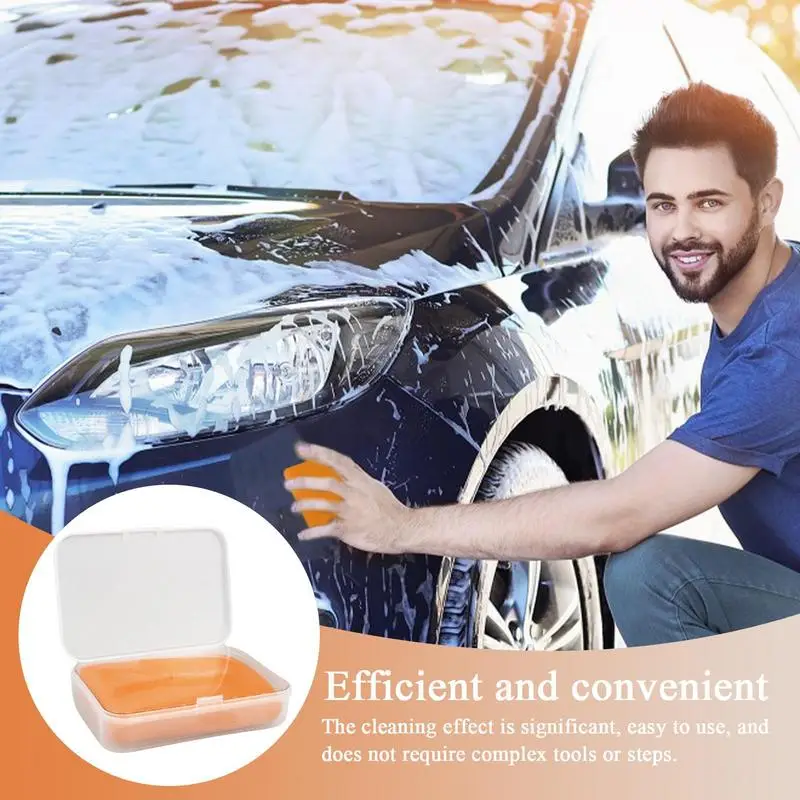 Car Detailing Clay Clay Bar For Car Efficient Removal Auto Glass Cleaner No Scratch Efficient Cleaning For Auto SUV Body