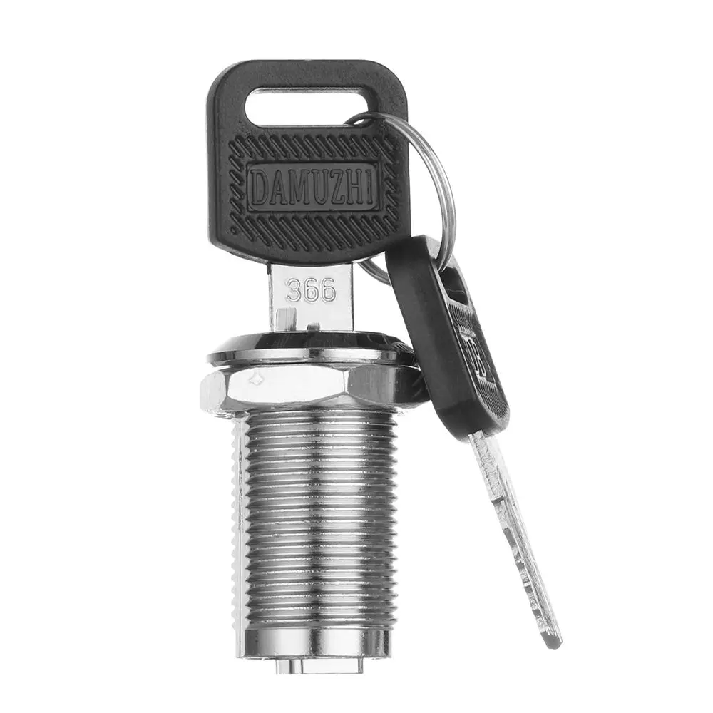 Description Picture 3 of item10/16/20/25mm Cam Lock for Door Cabinet Mailbox Drawer Cupboard with 2 Keys Hardware Accessory