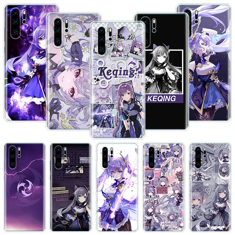 Custodia Per Telefono Keqing Genshin Impact Per Huawei Honor 10 9 20 9X 8A 8X 8S Lite Pro Y5 Y6 Y7 Y9S P Smart Z 2019 2021 10I 20I Cover Co