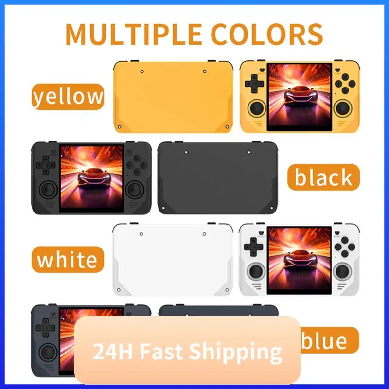 T30C New RGB30 4 Inch Ips Screen Handle Game Console Built-In WIFI RK3566 Open-Source Retro Handheld Game Console For Kids