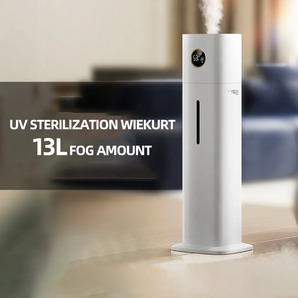 13L Floor Purificatore Aria Purificatore D'Aria Umidificatore Silenzioso Per Uso Domestico Sterilizzazione Fogger Mist Maker Ambientador Humidificador
