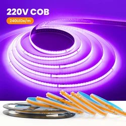 Vibrant Flexible LED Ribbon Light - Multi - Color Options - 5M (Purple)