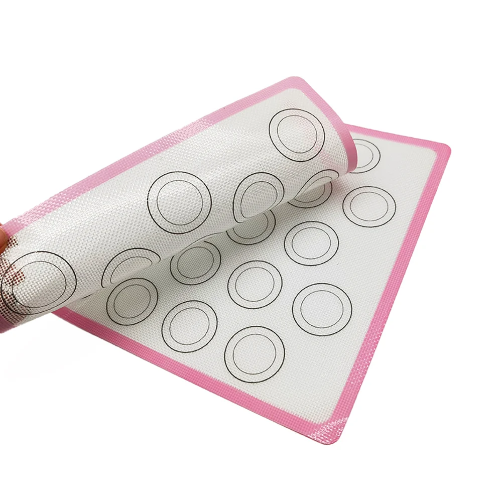 Silicone baking mat for bake pans macaroon pastry cookie bread non-stick oven sheet liner kitchen bakery tools silicone baking mat oven liner silicone baking tray