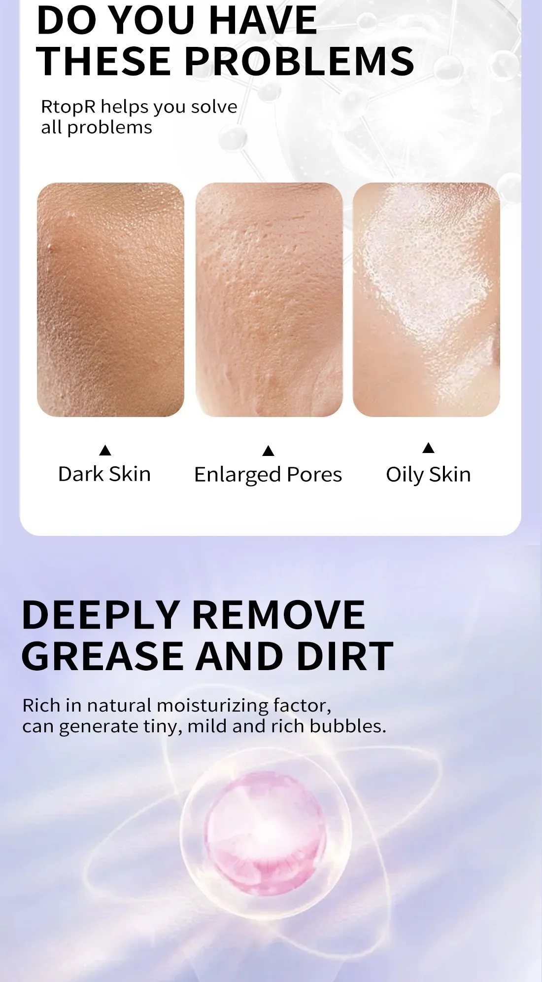 Κρέμα καθαρισμού προσώπου Λεύκανση και αποκατάσταση ακμής Λεύκανση δέρματος Φροντίδα προσώπου Απολέπιση Απομάκρυνση λαδιού Περιποίηση δέρματος για εφήβους Ομορφιά_voghion.com