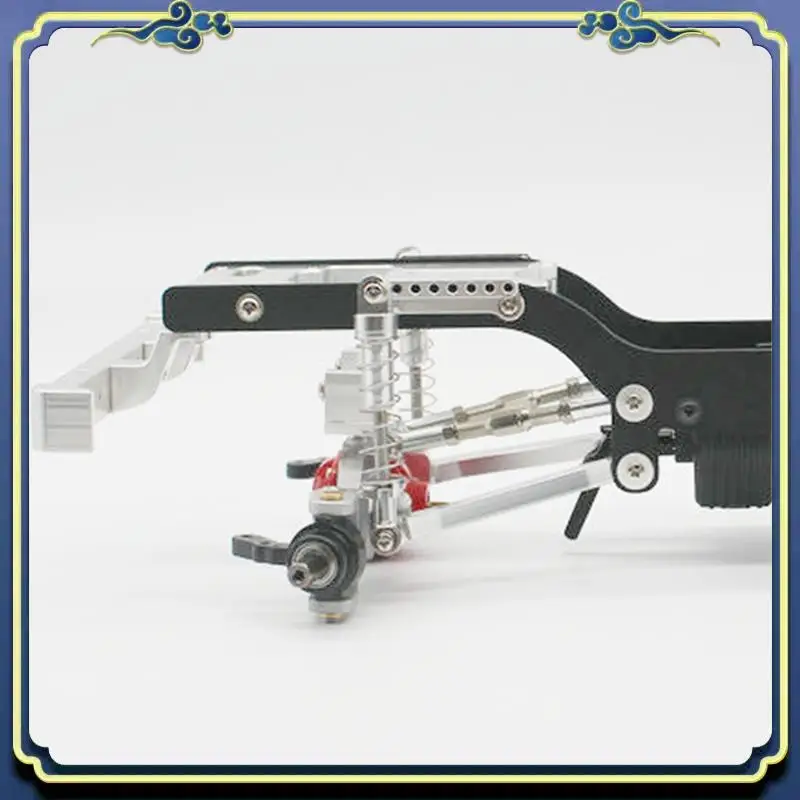 휴대용 64X 금속 섀시 당김 막대 링크 서스펜션 타이로드 MN D90 D91 D96 D99 D99S MN90 MN99S 1/12, 실버