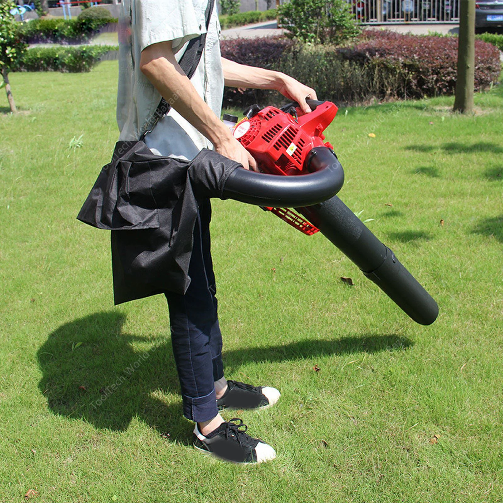 Cordless Gasoline Air Blower Vacuum Snow Blower Garden Leaf Cleaner Collector Dust Blower Tool 2