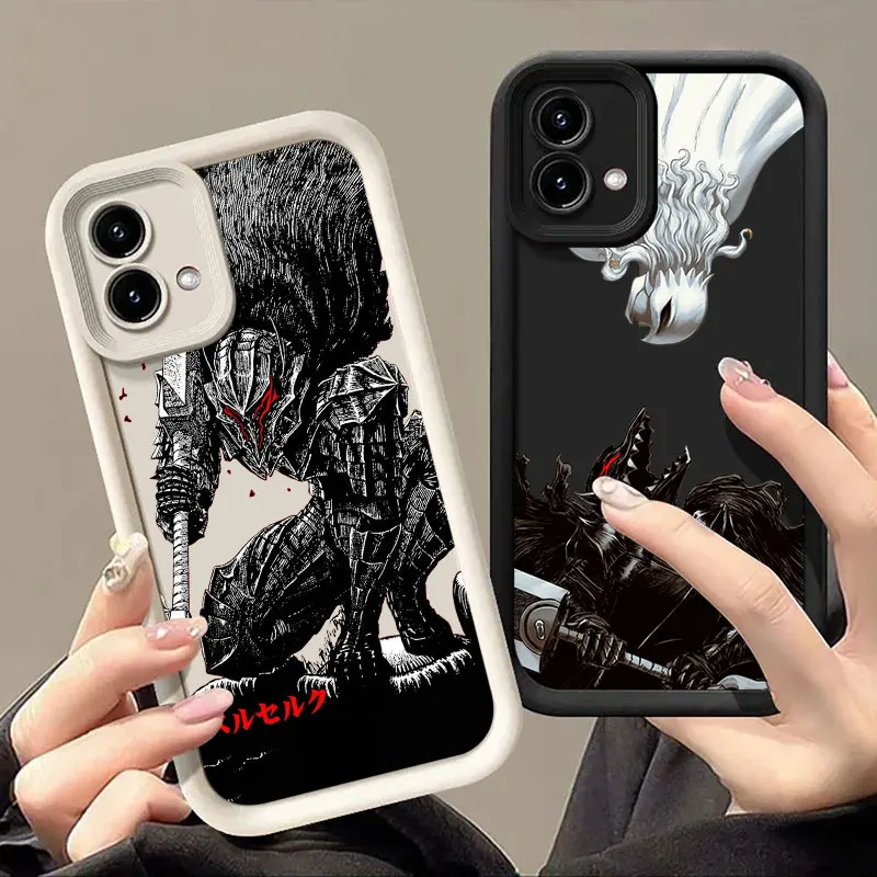 Berserk Anime Shockproof Phone Case - Stylish and Durable Design