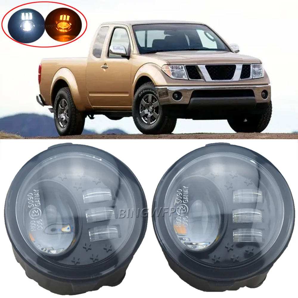 Gruppo Fendinebbia Drl Daytime Running Lamp Fendinebbia 12V Per Nissan Frontier 2005-2019 Per Nissan Nv200 M20 M20M 2010-2015