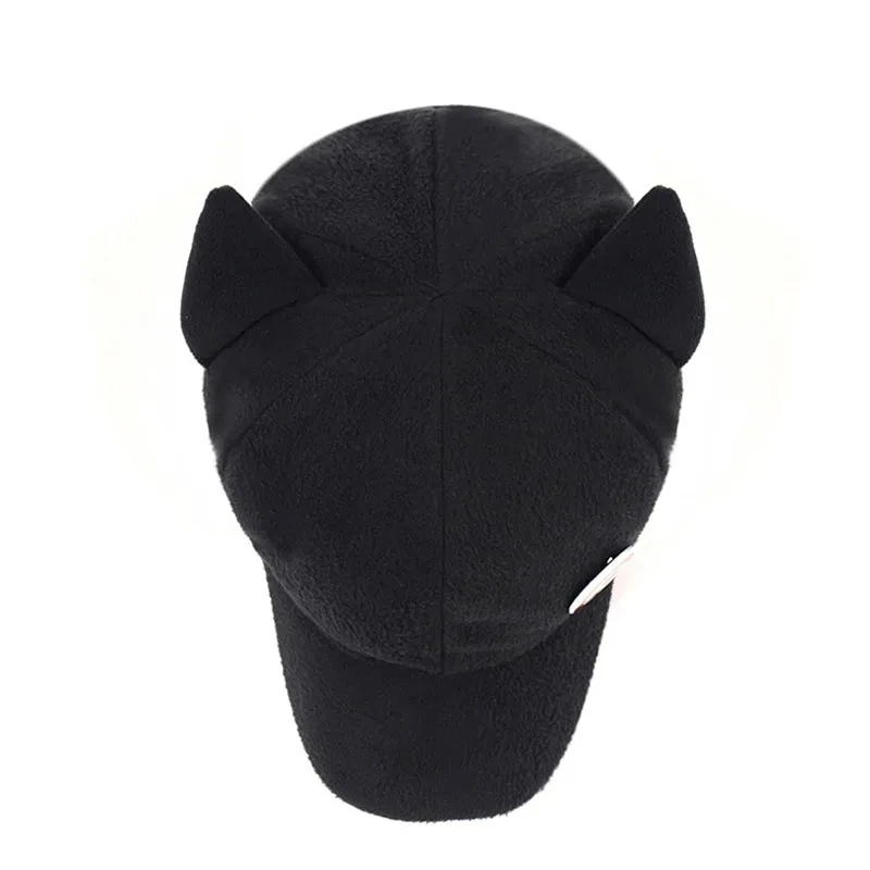 Baseball Caps Cosplay Hat Baseball Hat Anime Cute Cat Ears Asuka Langley Soryu Cosplay Cotton Hat
