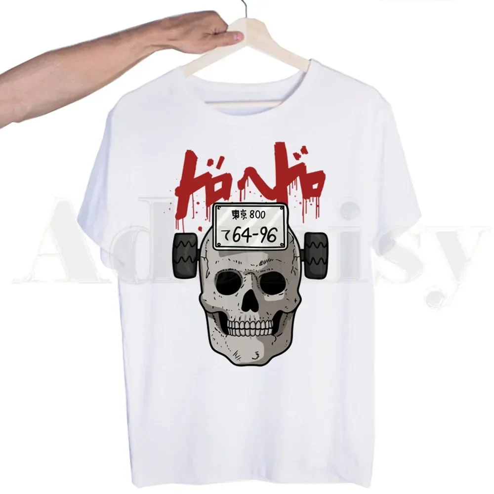 Dorohedoro Hero Horror Japanische Anime Manga T-shirts Männer Mode Sommer T-shirts T-shirt Top Tees Streetwear Harajuku Lustig