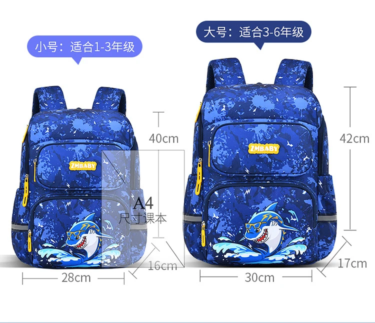 dos desenhos animados Mochilas Escolares Crianças Mochilas