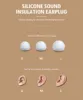 JINGHAO Mini Hearing Aids Sound Amplifiers CIC Sound Voice Amplifier Mini Aids for Elderly White 6