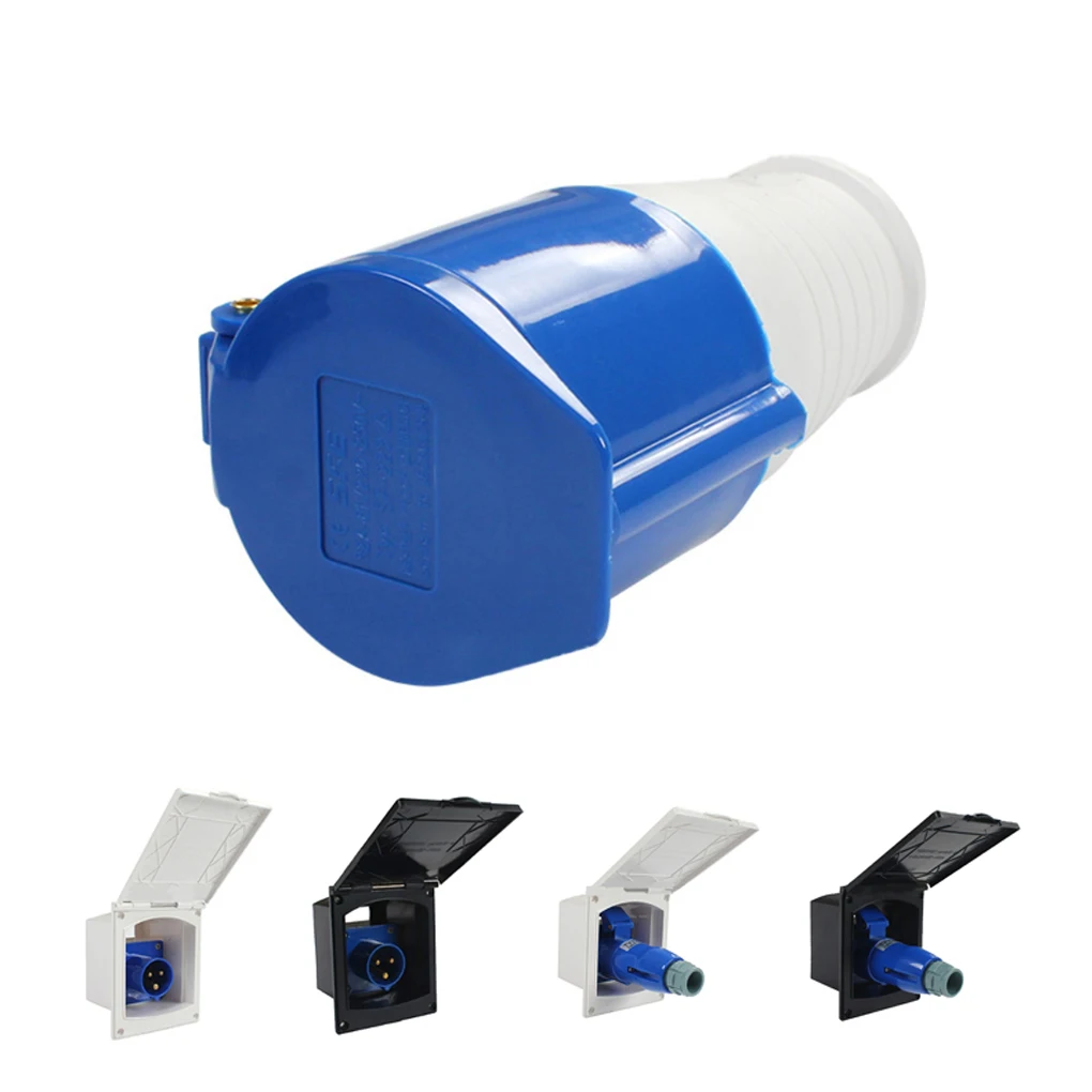 

Розетка RV, удобная розетка питания, автомобильные фитинги, 16AWhite