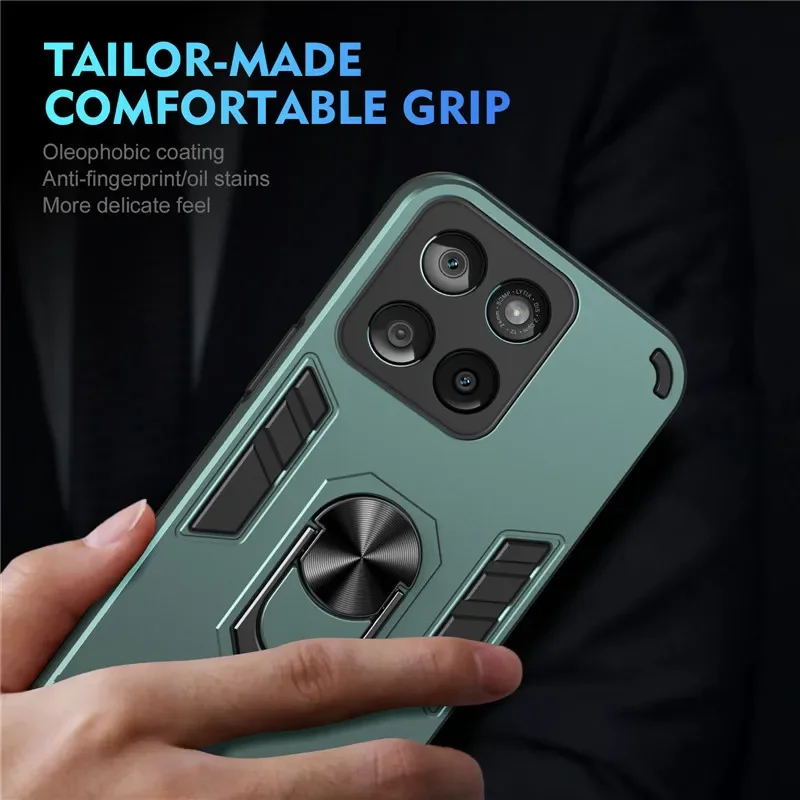 Ring Bracket Armor Shockproof Protective Phone Case