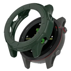 Silicone Soft Protective Bumper Shell - Forerunner 255S (Dark Green)