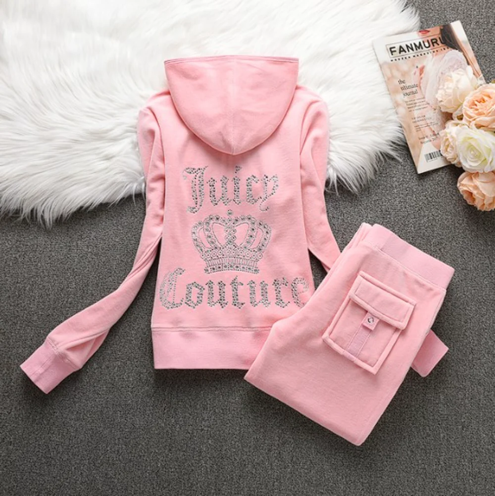 Juicy Couture Tracksuit with Diamonds
