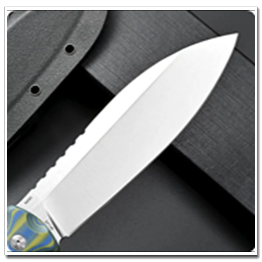 Eafengrow EF149 Fixed Blade Knife N690 Steel Blade G10/Micarta Handle Full Tang EDC Tool Knifes for Outdoor Camping Adventure 4