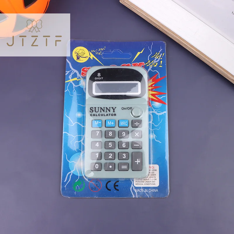 

Electric Prank Toys Fake Calculator Model Electric Tricky Toy Tricky Funny Gadget Holiday Halloween