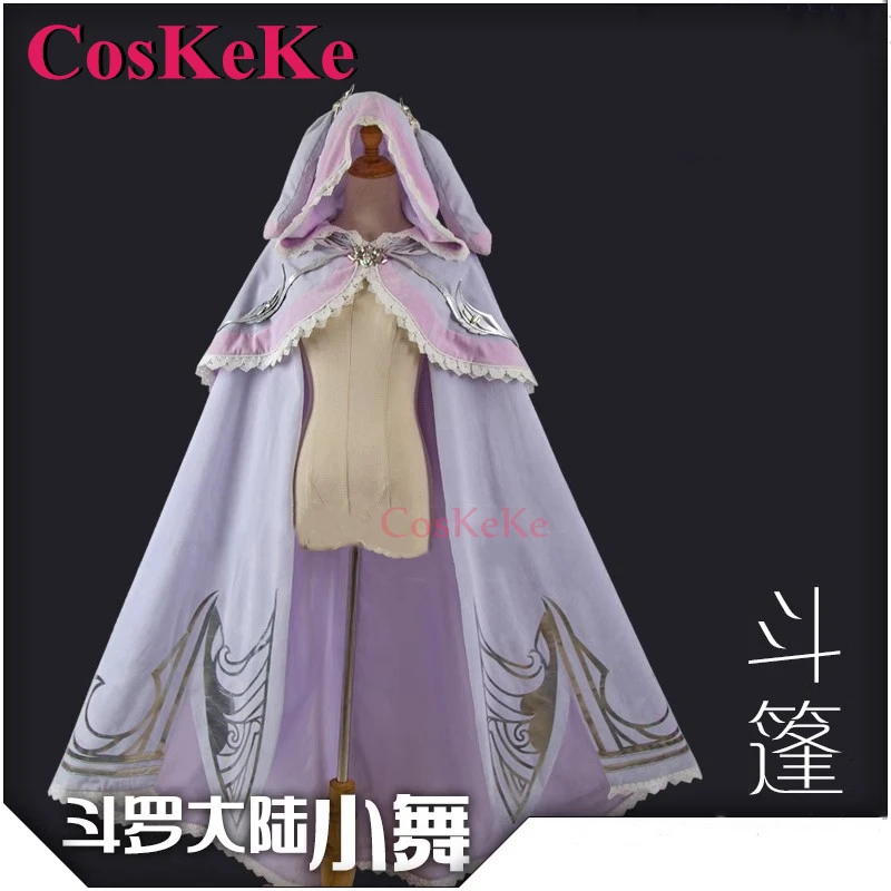 

CosKeKe Xiao Wu Cosplay Anime Game Douluo Continent Costume Gorgeous Sweet Elegant Cloak Halloween Party Role Play Clothing New