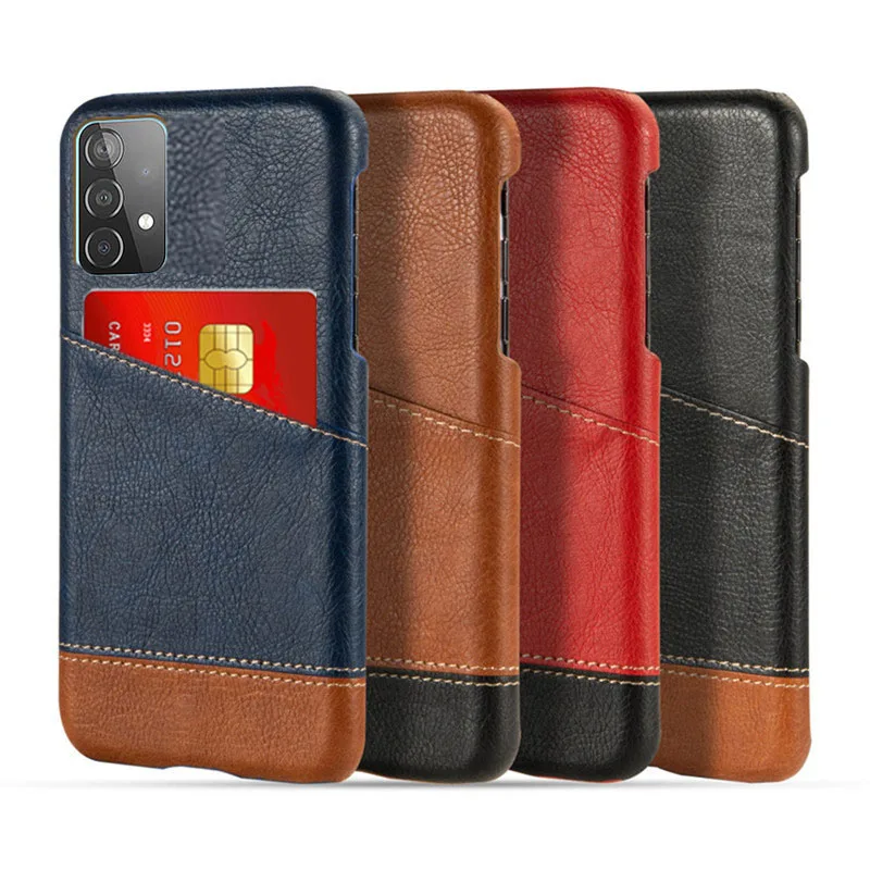 Samsung Galaxy A52 For Samsung A52 5G 4G Case Retro Pu Leather Card Slots Cover For Samsung A52 Sm-A525F 6.5" Galaxy A52 Funda