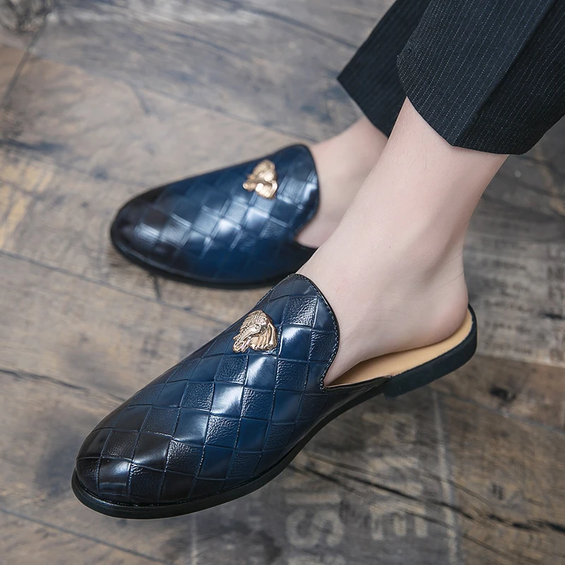 JITAI Herren Mokassin Slipper – Bequeme Hausschuhe Aus Kunstleder Mit Quasten, Für Freizeit & Business