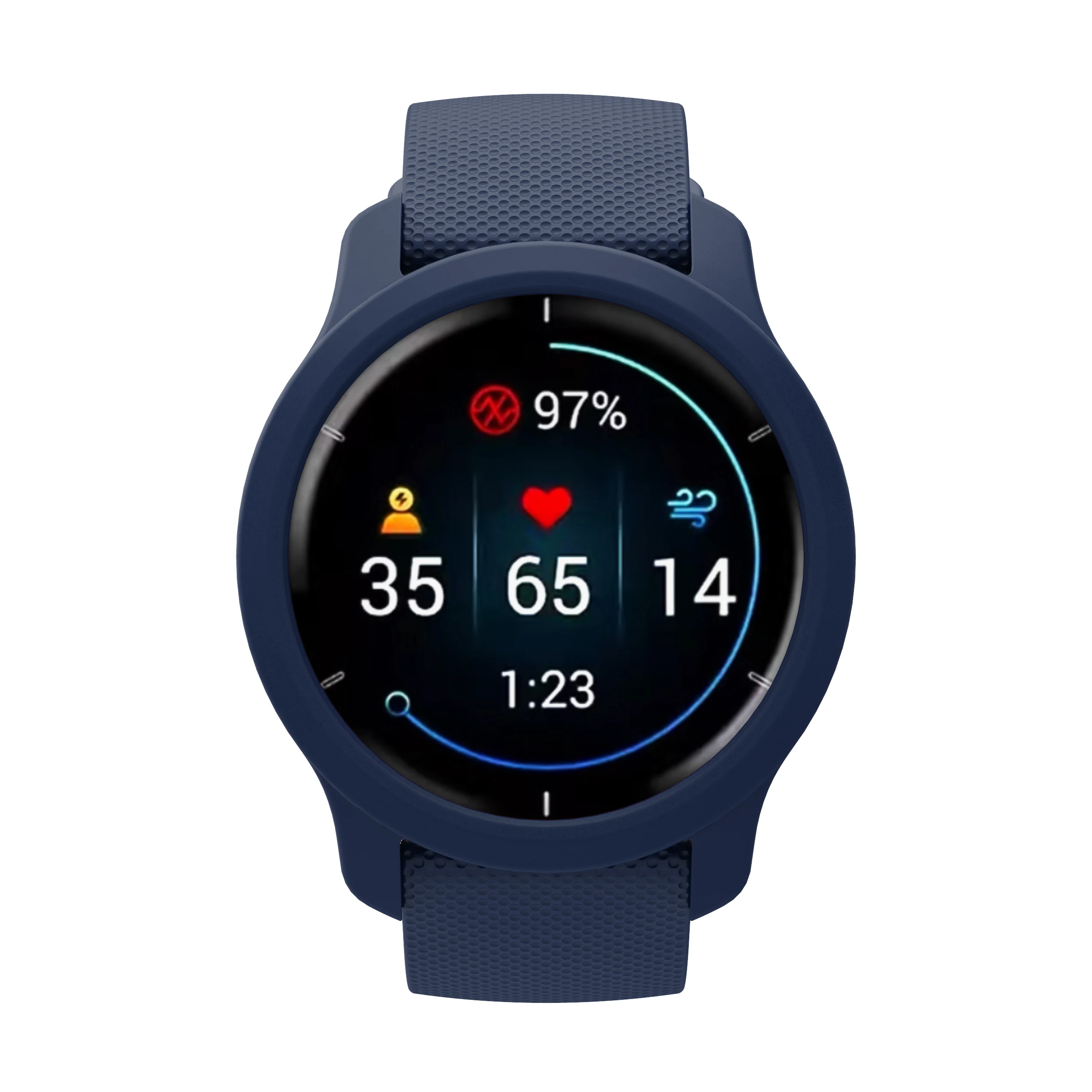 Silicone Protective Case Cover for Smartwatch Replacement Accessories