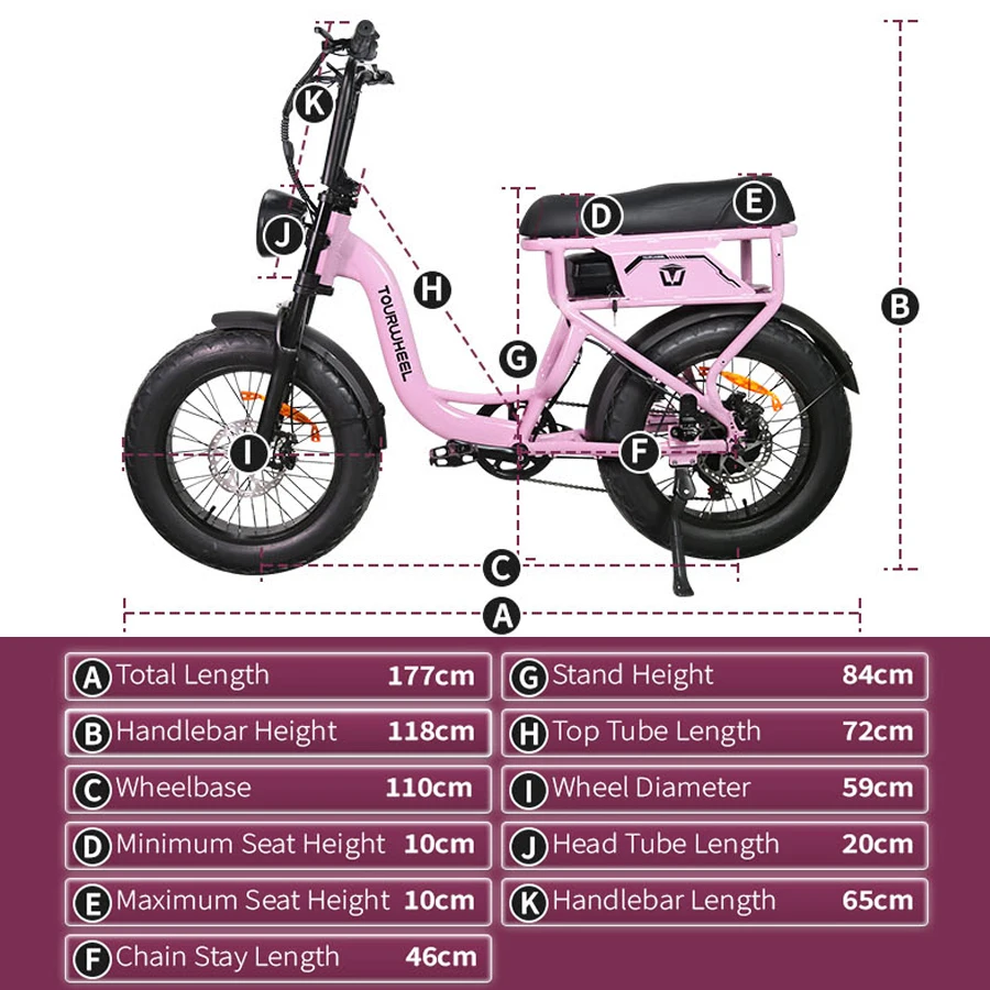 New Ebike 20Inch 48V Full Suspension 500W Lithium Battery Fat Tire 45KM/H Mountain Motorcycl Electric Bicycle
