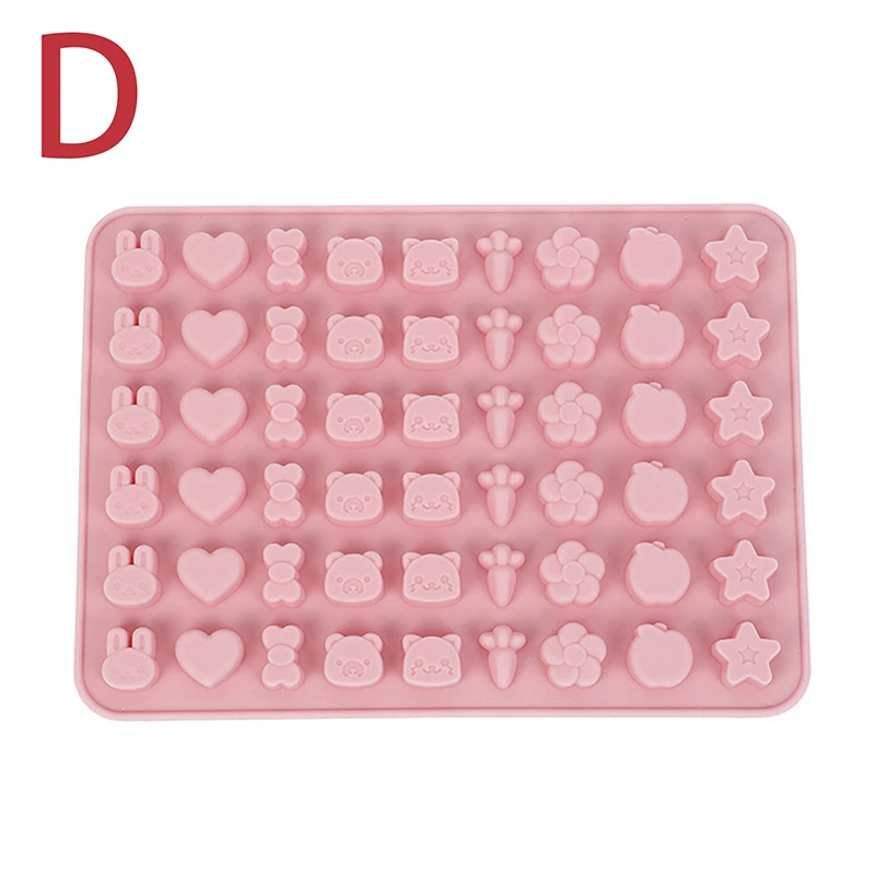 Mixed Fruit & Animal Silicone Mold - Chocolate, Candy, Jelly, Cake, & Ice Tray