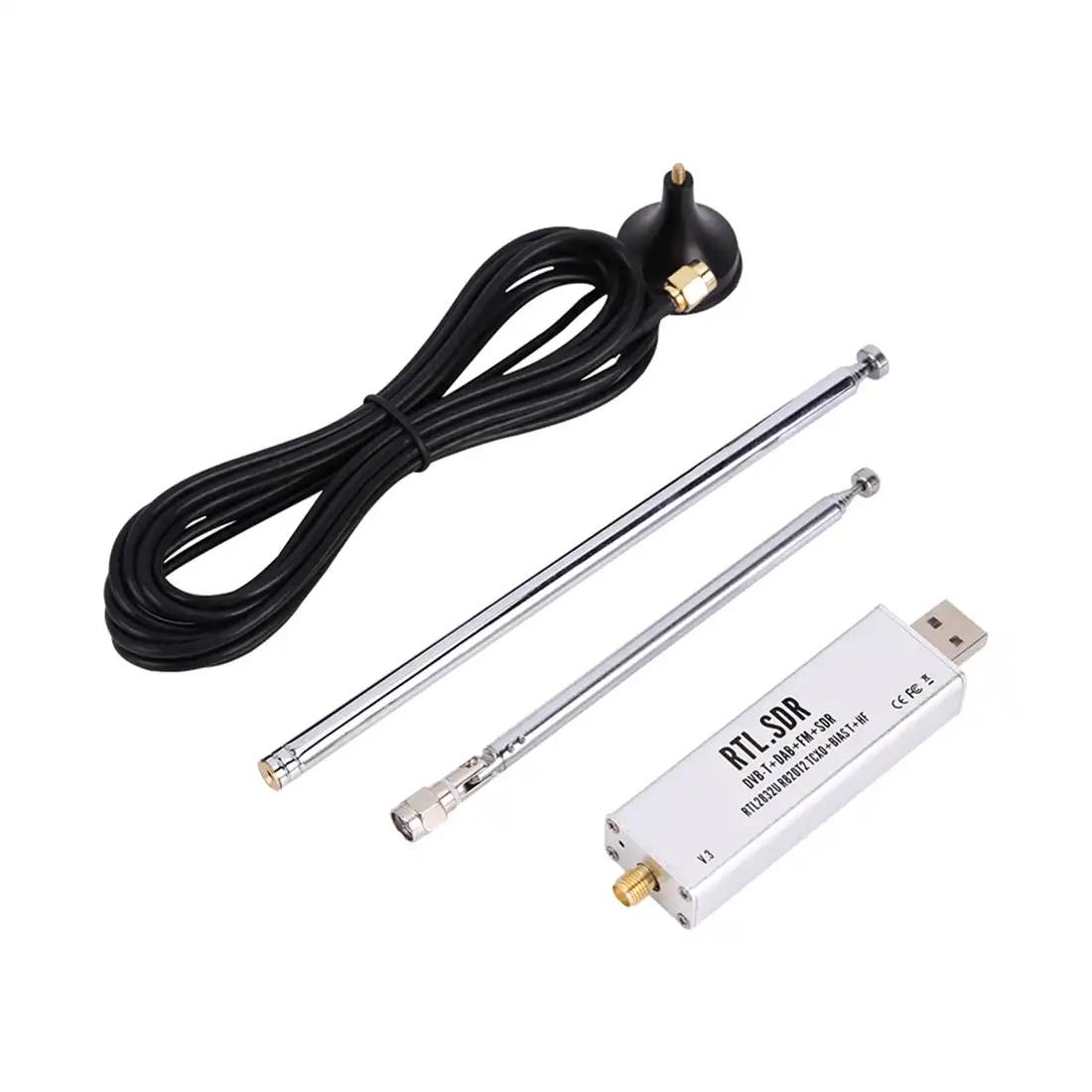 Receptor Sdr V3 Pro Rtl2832 Rtl2832u R820t2 Sdr Rtl Para 100 | Cuotas sin interés
