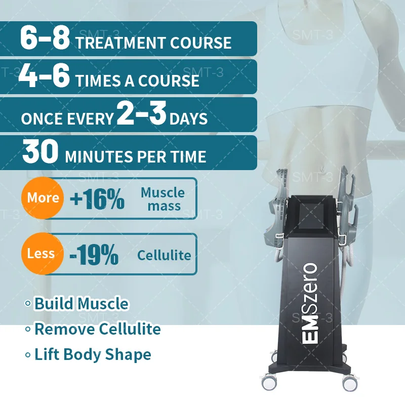 EMSzero Hi-emt EMS RF Muscle Building Upgrade Emszero Buttocks Lift Lose Weight Beauty Machine