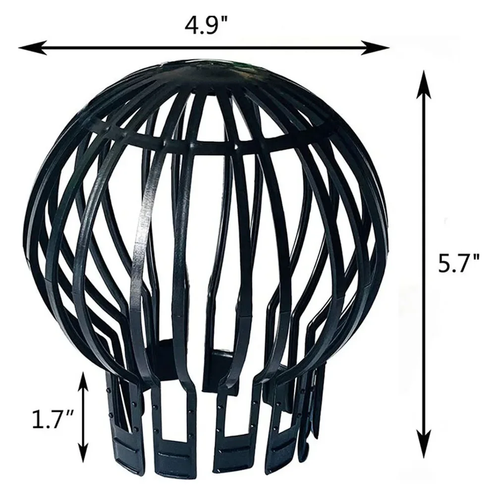 2/4/6pcs Roof Sheet Net Gutter Guard Downspouts Filter Strainer Outdoor Drain Cover Gutter Block Clogged Pipes Cleaner gutter leaf guard