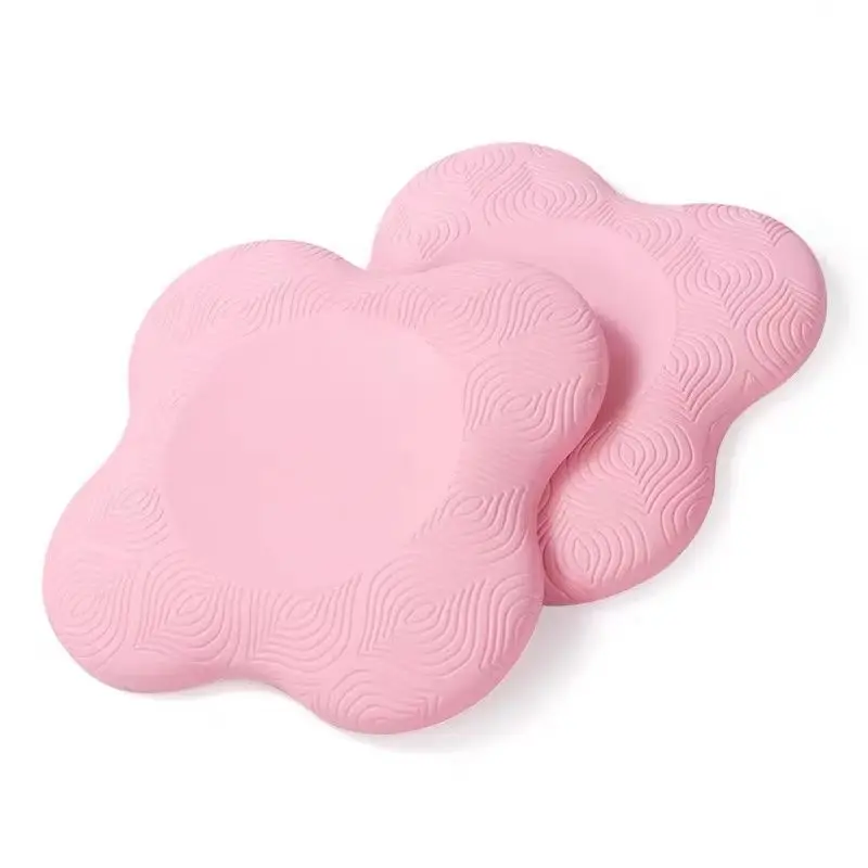 2 PCS TPE flat support pad thickened knee Fitness pad box fitness stretching leg Elbow protector Exercise Kneeling