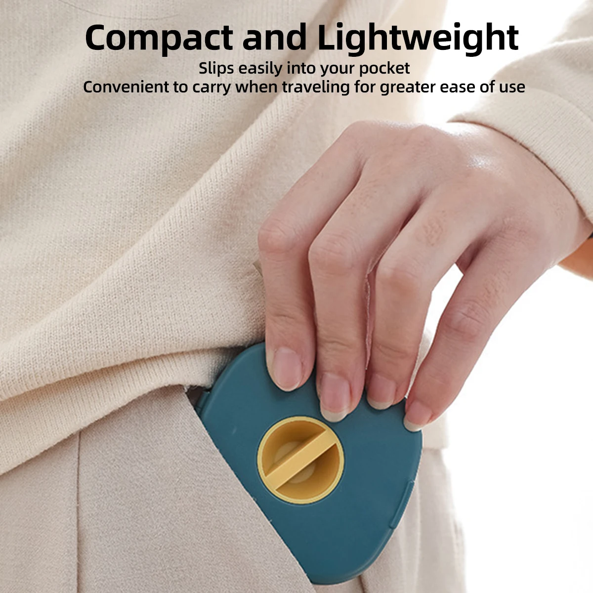 Compact Cable Organizer & Storage Solution - Round Retractable Cord Holder for Home, Office, and Classroom