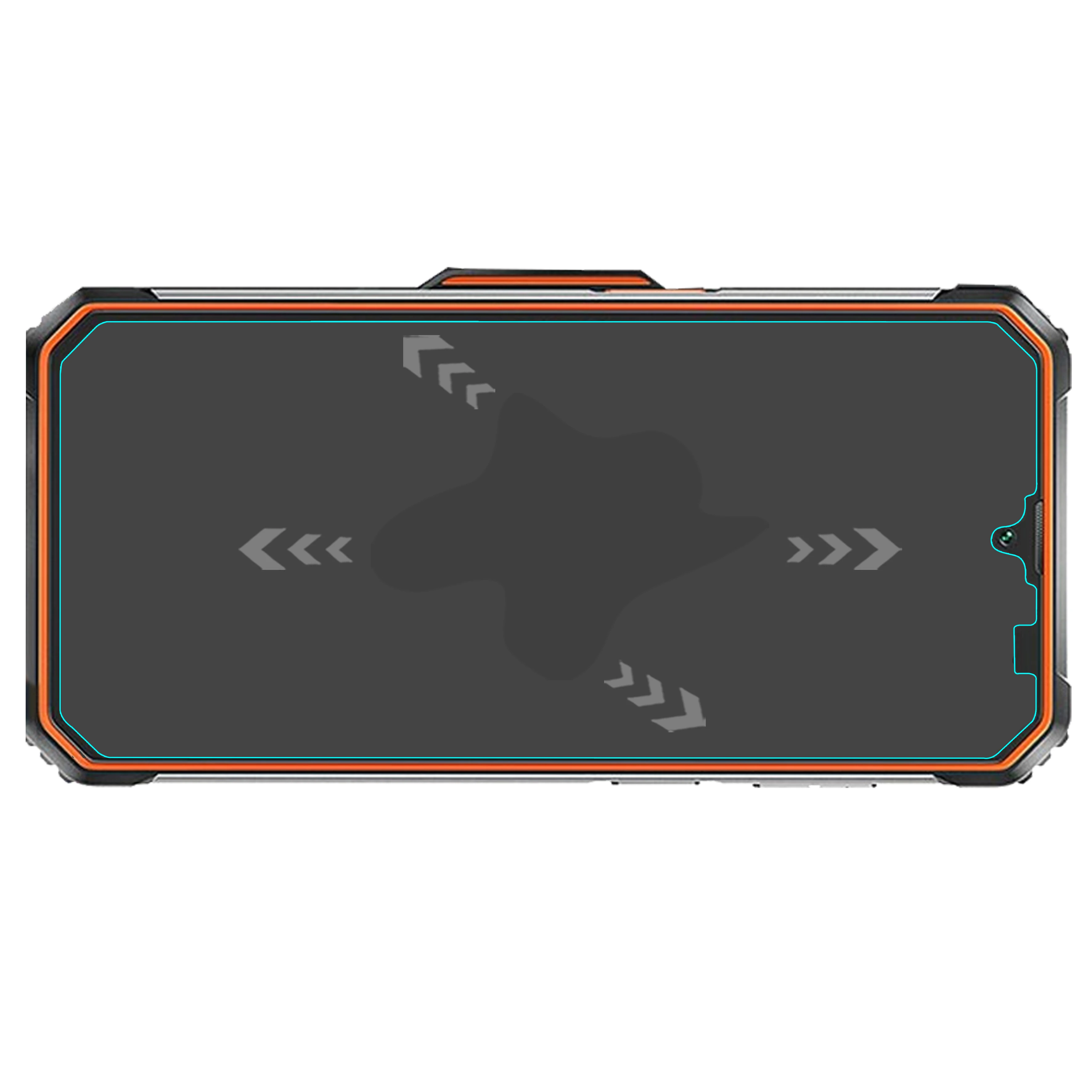 Protections écran Verre Trempé [Lot De 3] – Compatible Blackview BV7300, Dureté 9H, Revêtement Oléophobe