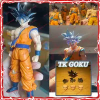 New Jesse Toys Dragon Ball Tk Custom Goku Shf Headsculpts Black Hair Accessorie Model Kits Action Figures Collectibles Toy Gifts
