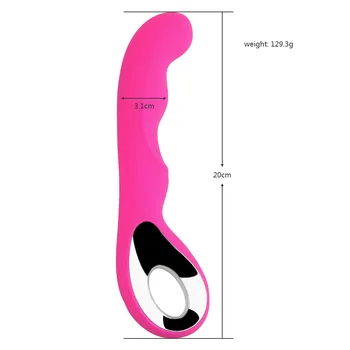 G-spot Vibrator USB Rechargeable Magic Wand Massager 10 Speed Erotic Vibrators Bullet Sex Product Adult Sexy Toy for Woman 2