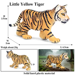 Oenux African Wildlife Animal Figurine Set - Educational PVC Toy Collection (1piece)