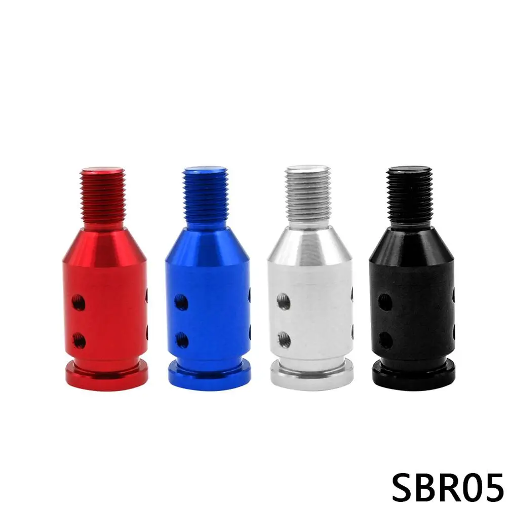M12x1.25mm Universal Aluminum Gear Shift Knob Shifter Adapter For Non Threaded Shifters For BMW Mini 4 Colors