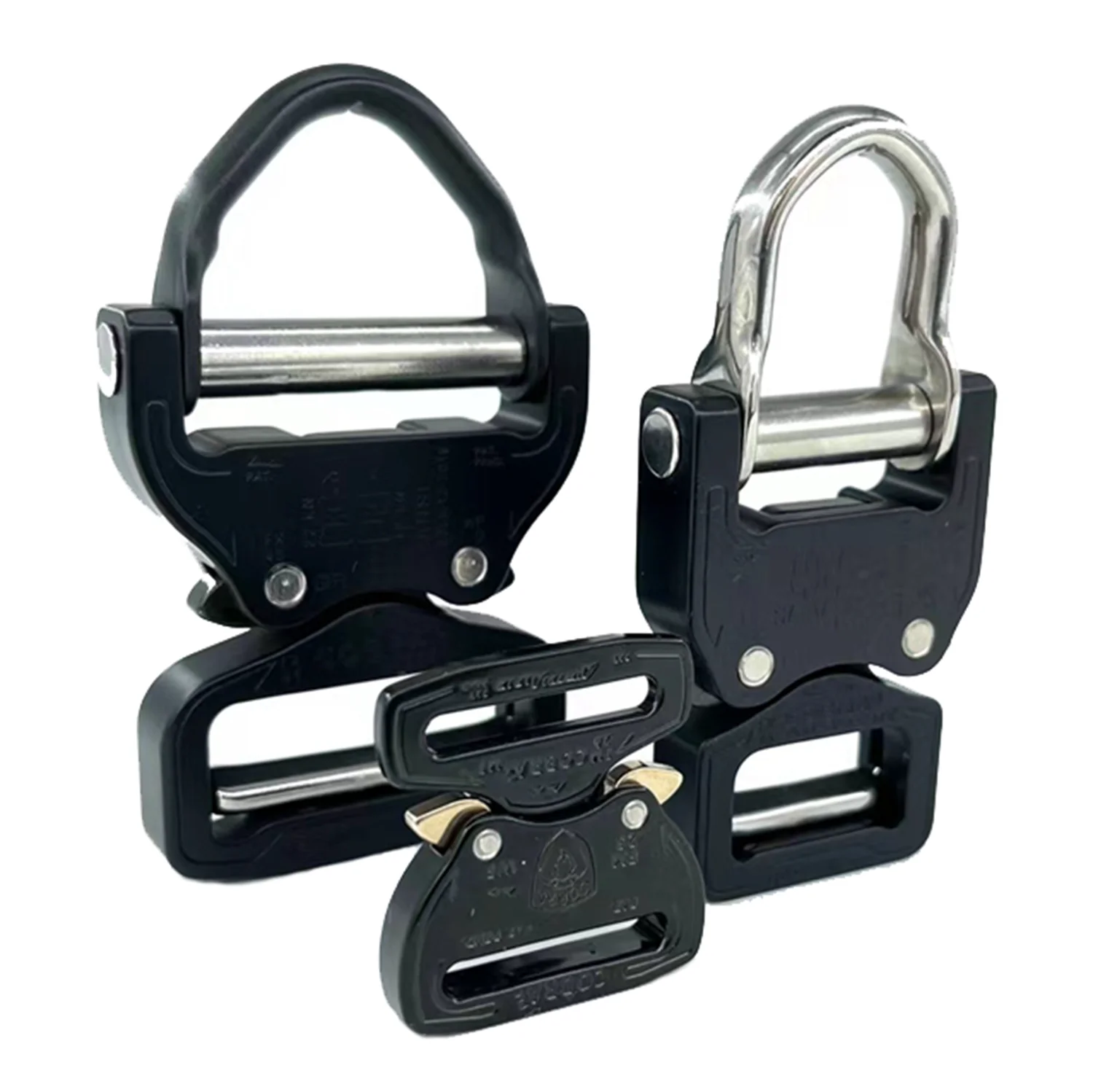 Fibbia A Sgancio Rapido Metallica - Clip Regolabile Per Zaini E Cinghie 25mm - Foto 5