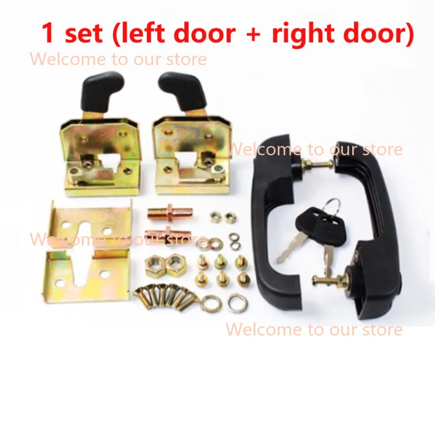Forklift Cab Door Handle Lock 1set (left + right) GMS502 for Hangcha Heli