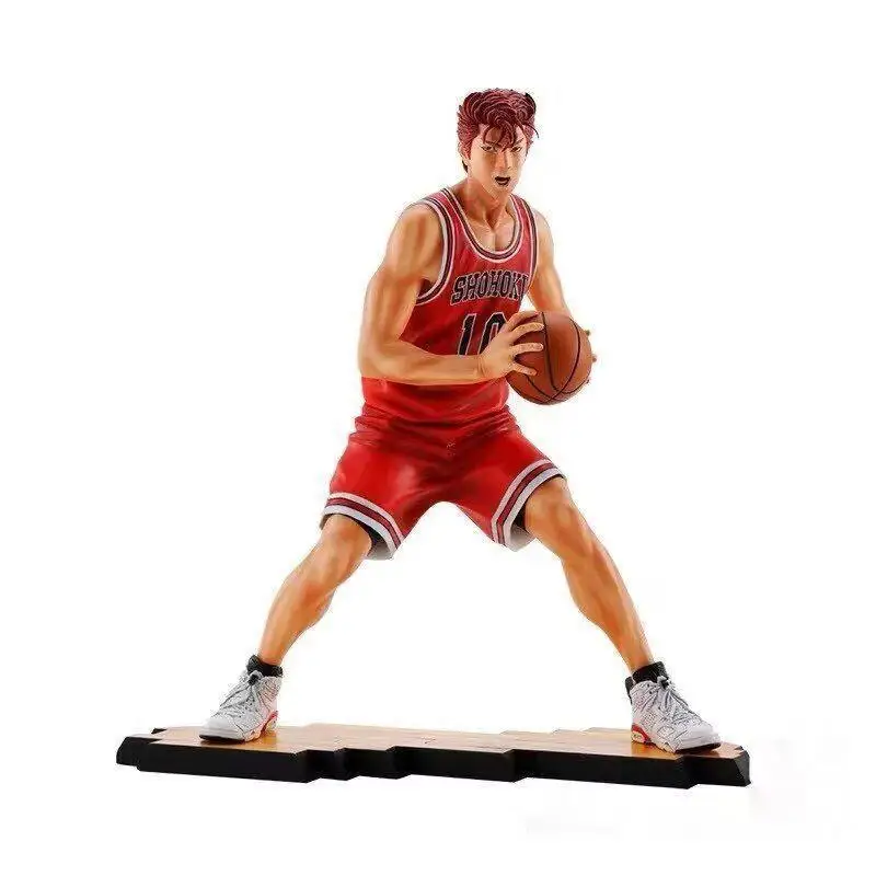 

32cm Slam Dunk Dribble Hanamichi Sakuragi Anime Figure Basketball Player Action Figure Collectible Ornament Doll Gift Toys Boys