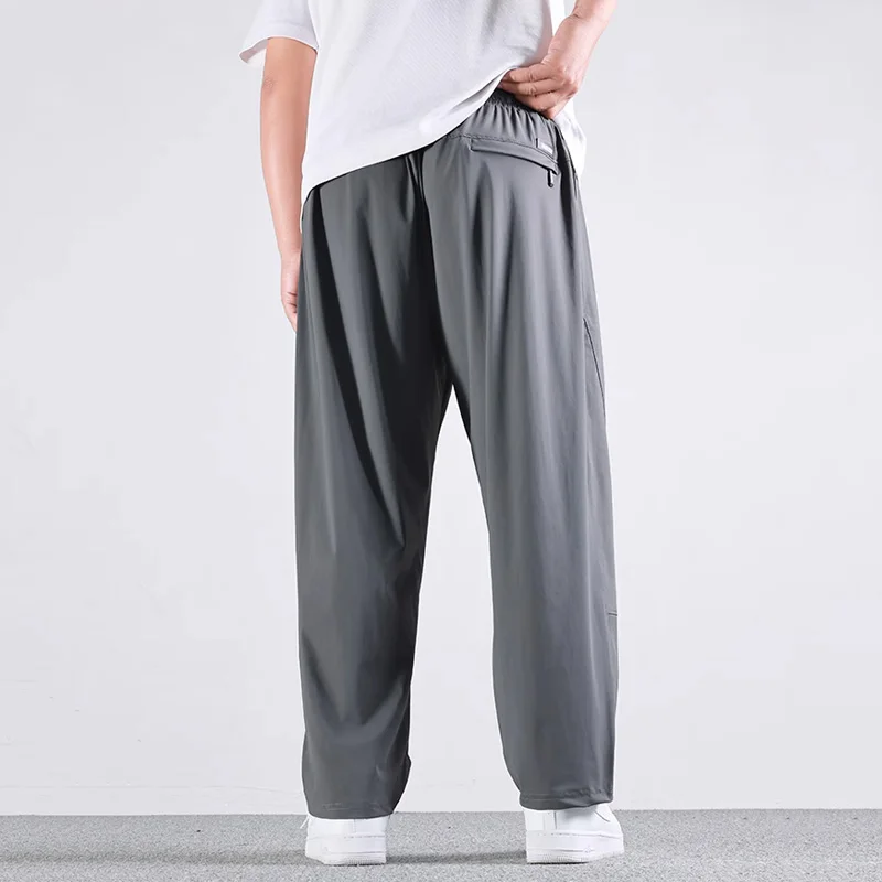 Plus Size 8XL 9XL 10XL Men High Elastic Sweatpants Gym Joggers Large Size Running Quick Drying Sports Men Trousers Pants - Image 5