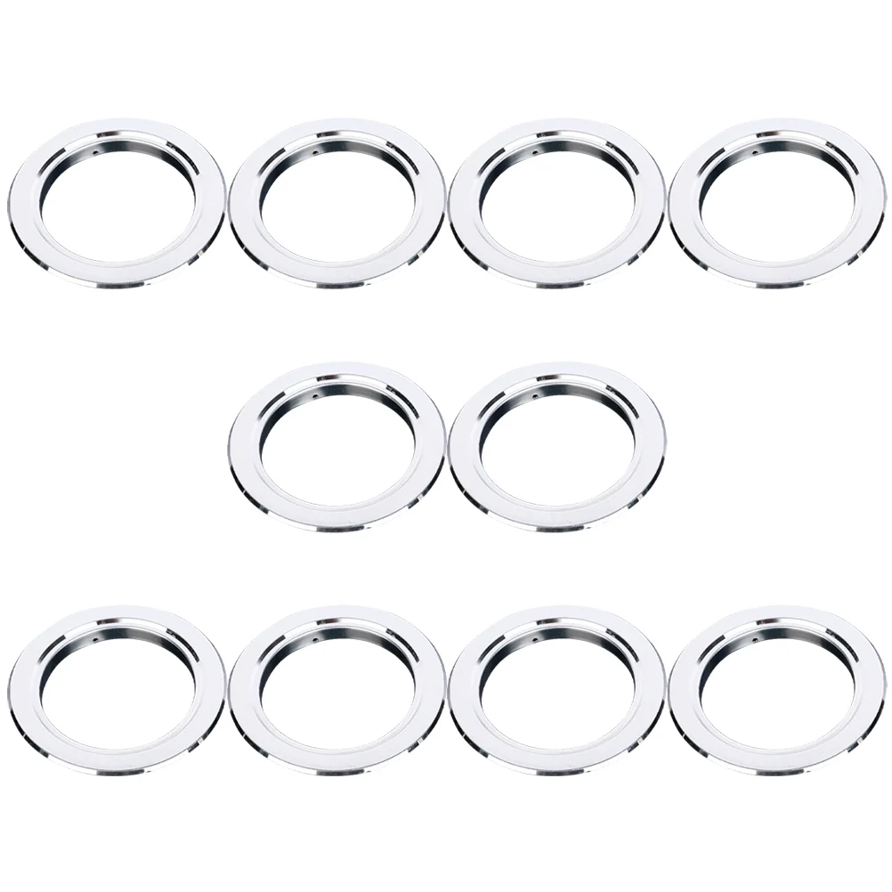 

10Pcs Bird House Hole Protector Bird Houses Metal Guards Metal Bird House Guards