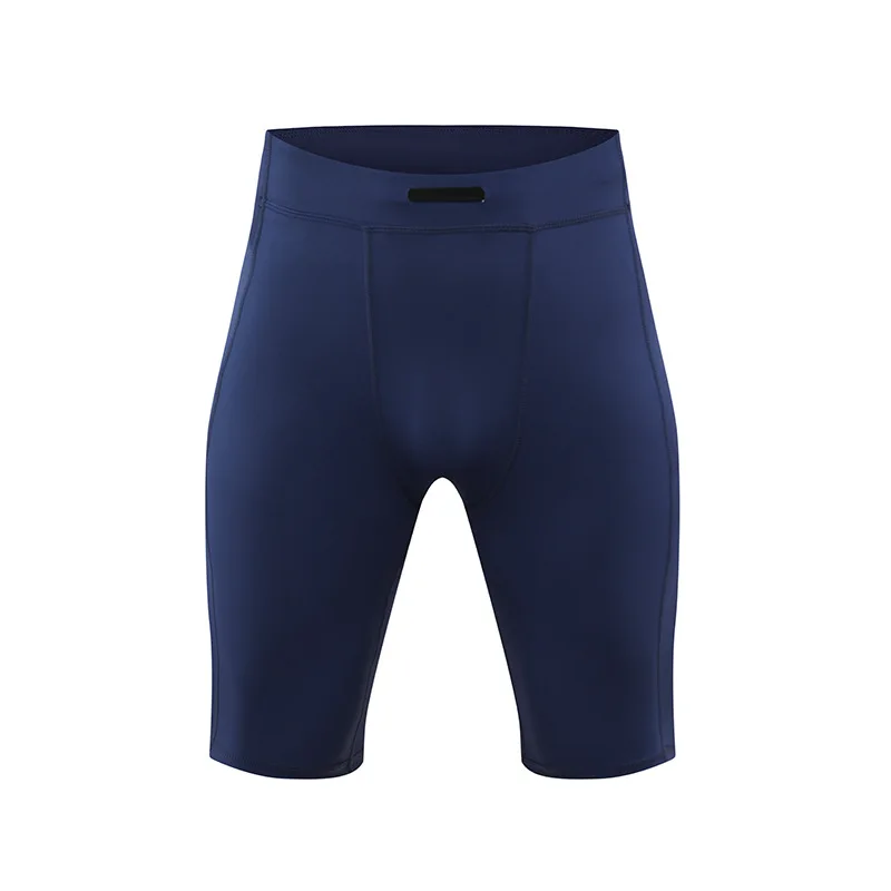 Men's Marathon Running Training Compression Shorts Quick Dry Sports Jogging Tights Fitnes Waist Belt Bag Shorts Sportwear Male 4